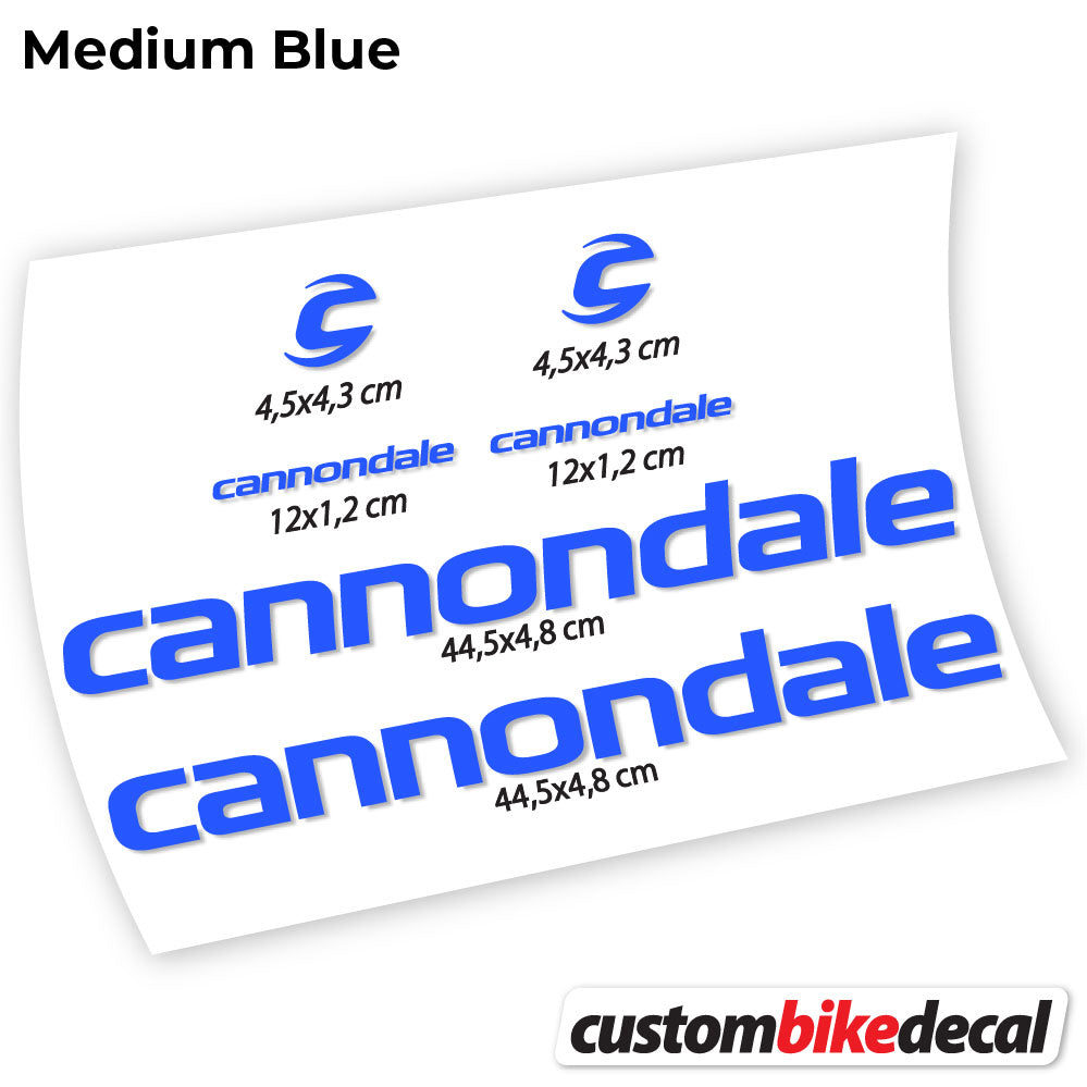 Aufkleber, Cannondale, Fahrradrahmen, Vinyl-Aufkleber