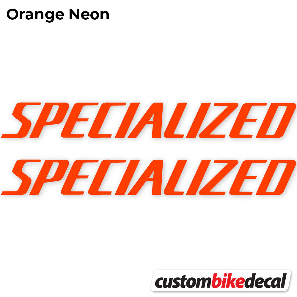 Decal, Specialized, Bike Frame Sticker Vinyl
