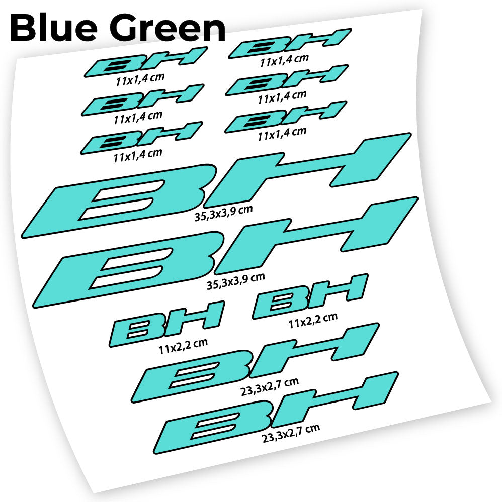 Decal BH, Frame Sticker vinyl