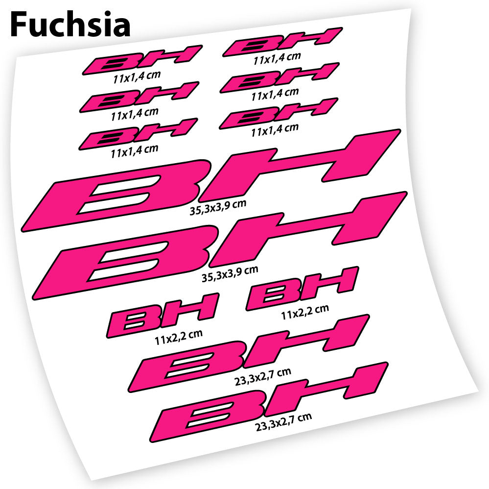 Decal BH, Frame Sticker vinyl