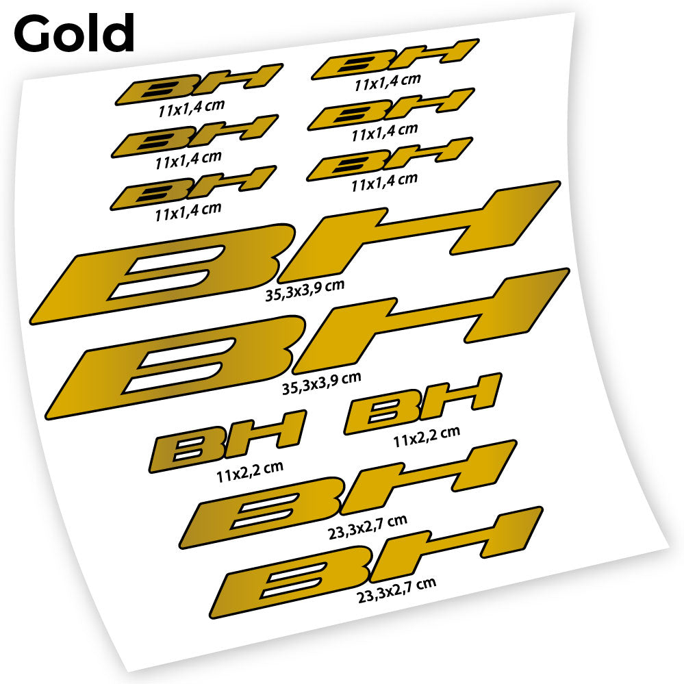 Decal BH, Frame Sticker vinyl