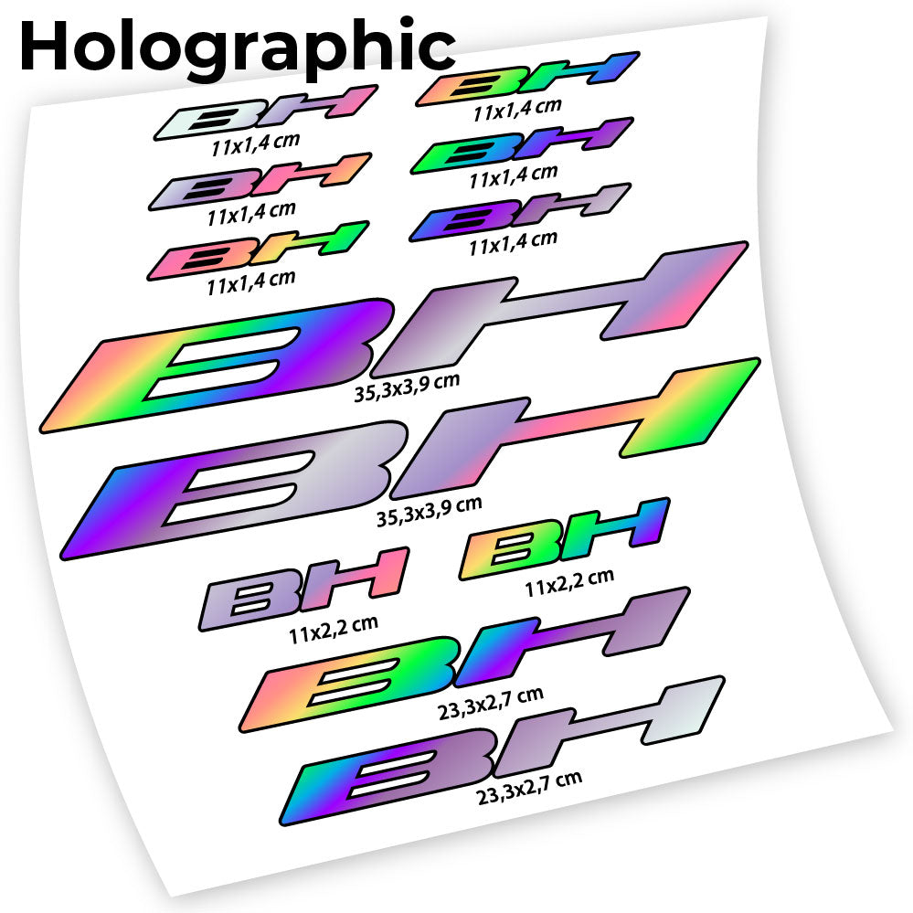 Decal BH, Frame Sticker vinyl