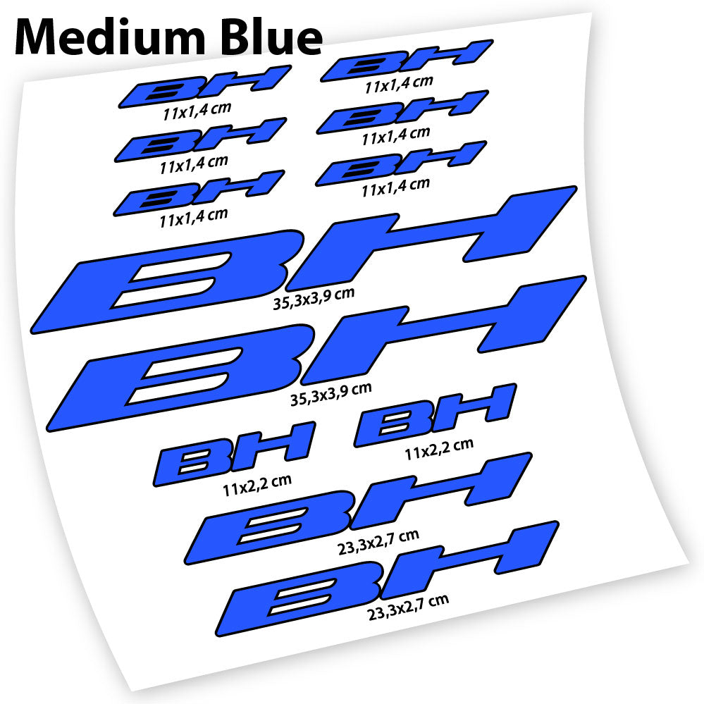 Decal BH, Frame Sticker vinyl