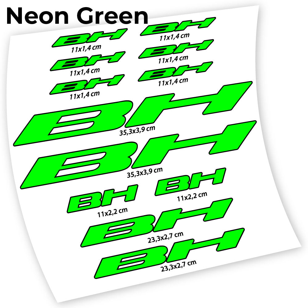 Decal BH, Frame Sticker vinyl