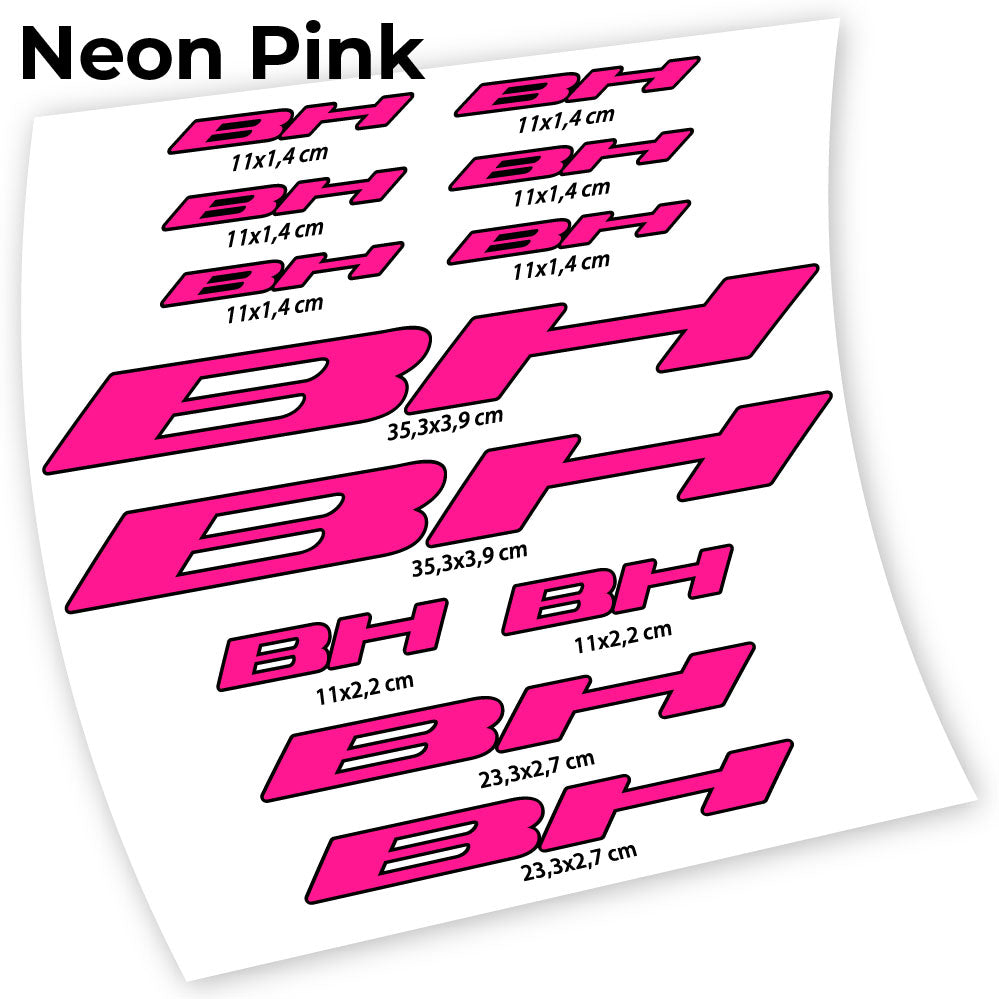 Decal BH, Frame Sticker vinyl