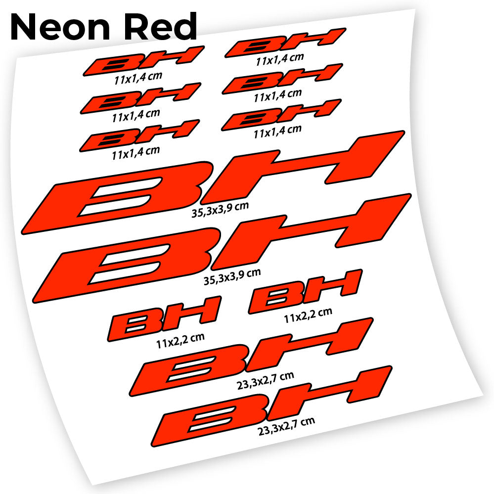 Decal BH, Frame Sticker vinyl