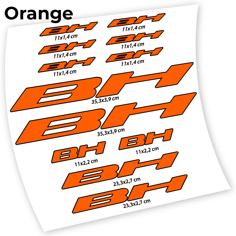 Decal BH, Frame Sticker vinyl