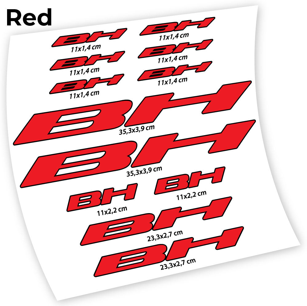 Decal BH, Frame Sticker vinyl