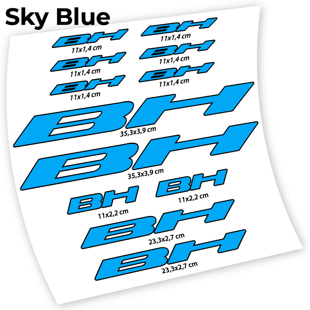 Decal BH, Frame Sticker vinyl