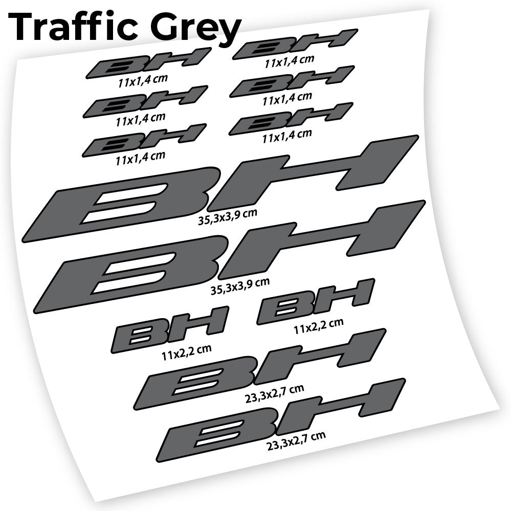 Decal BH, Frame Sticker vinyl