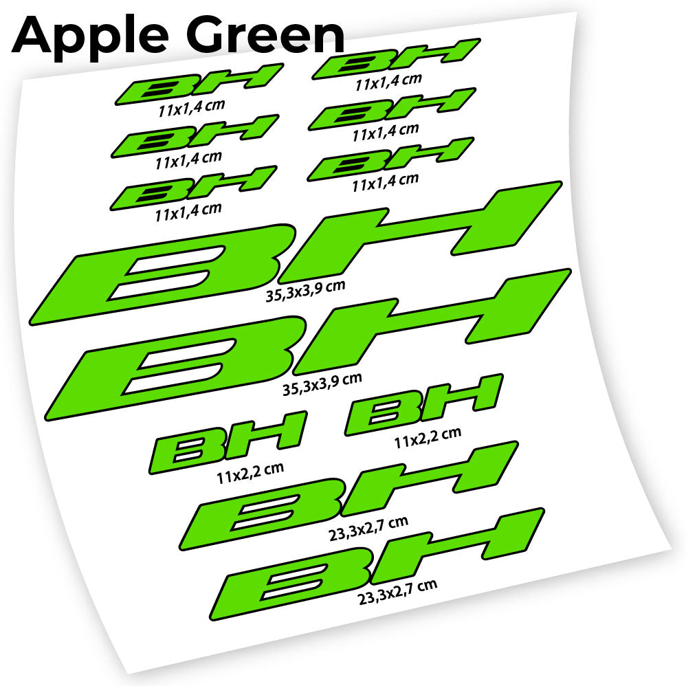 Decal BH, Frame Sticker vinyl