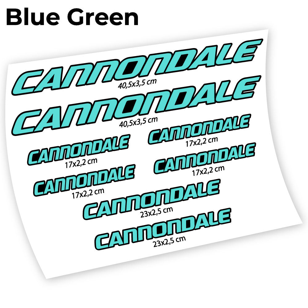 Decal Cannondale, Frame Sticker vinyl