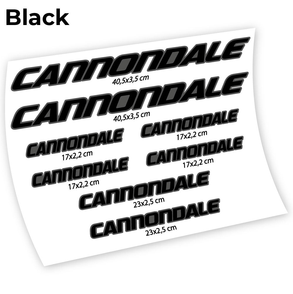 Decal Cannondale, Frame Sticker vinyl