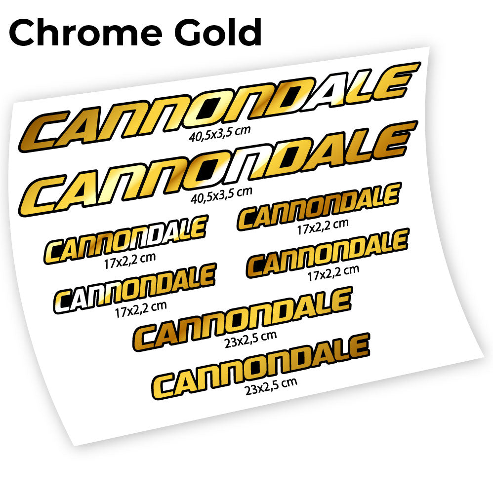 Decal Cannondale, Frame Sticker vinyl