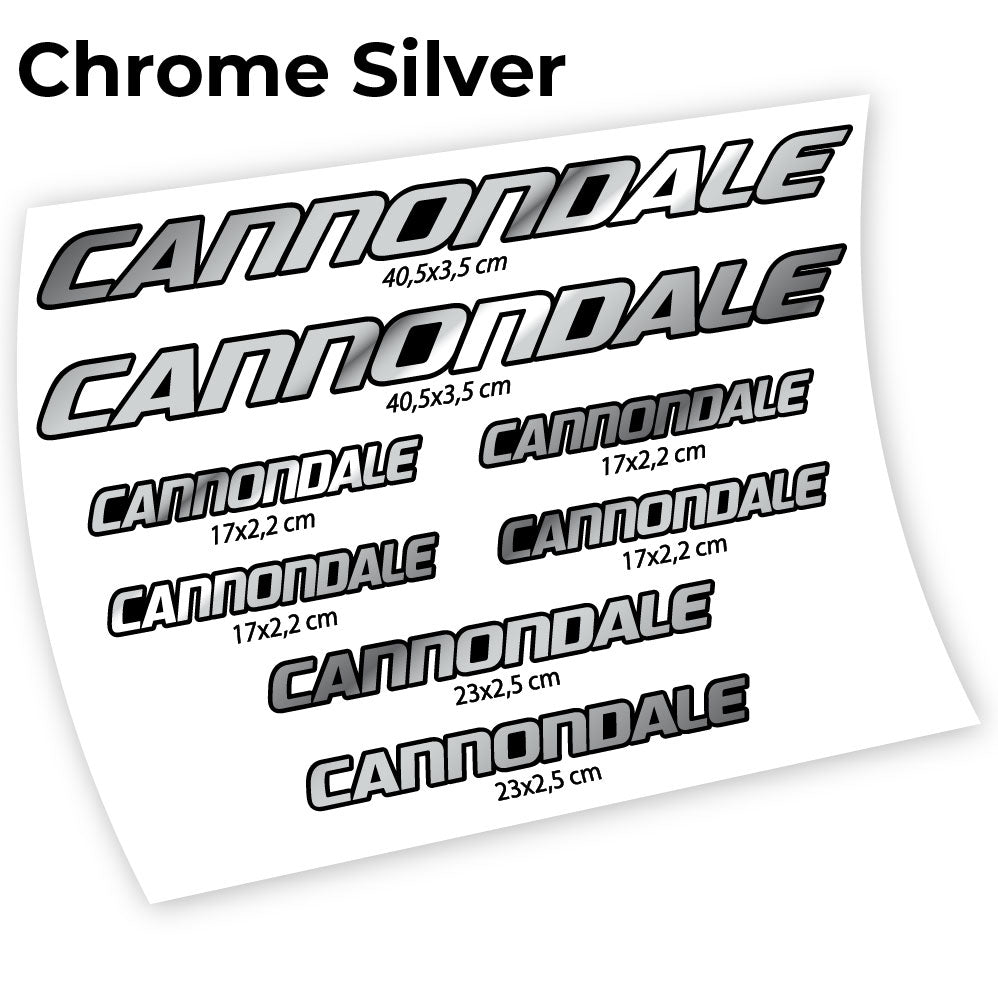 Decal Cannondale, Frame Sticker vinyl
