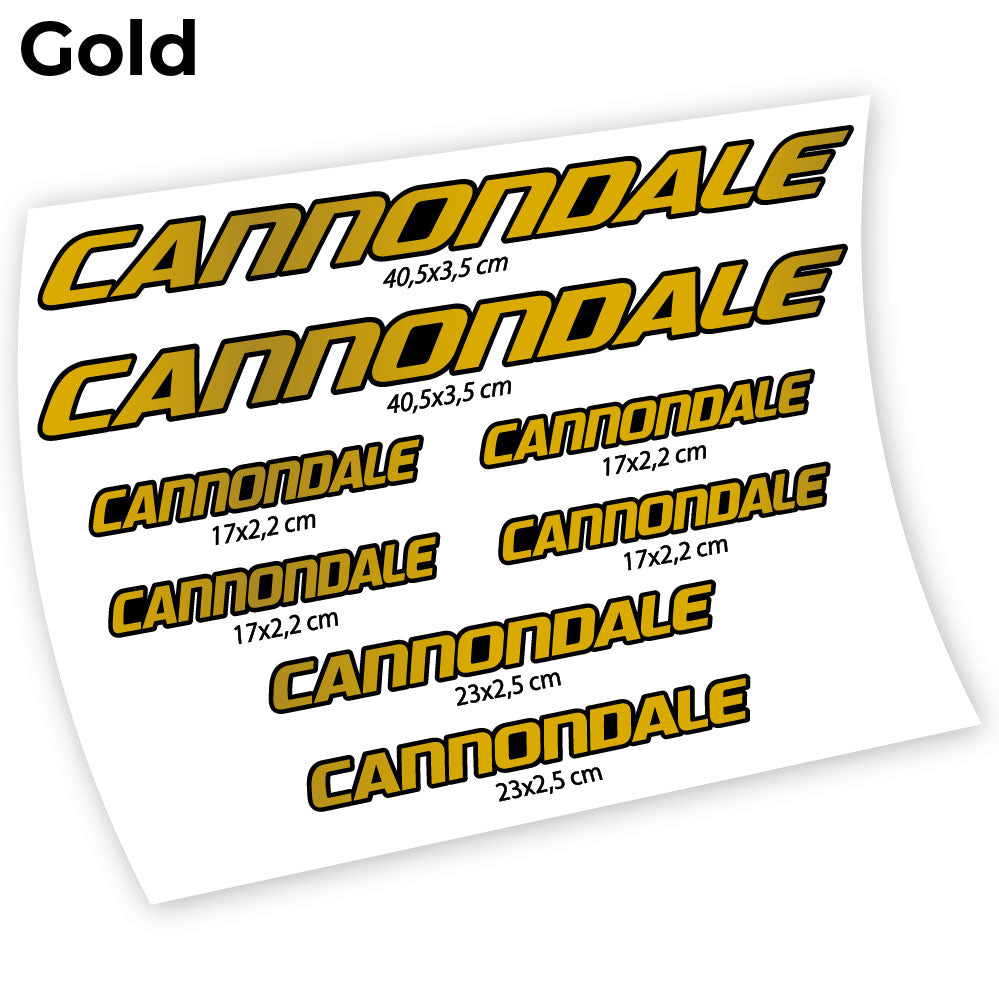 Decal Cannondale, Frame Sticker vinyl