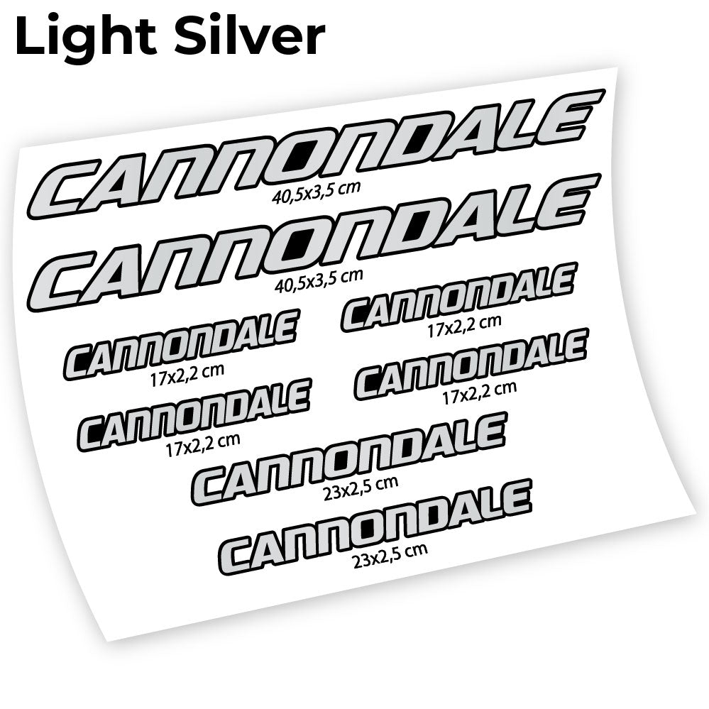 Decal Cannondale, Frame Sticker vinyl
