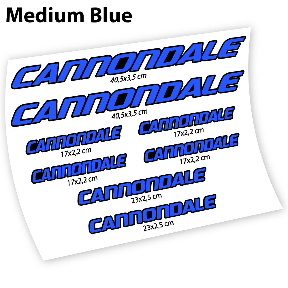 Decal Cannondale, Frame Sticker vinyl