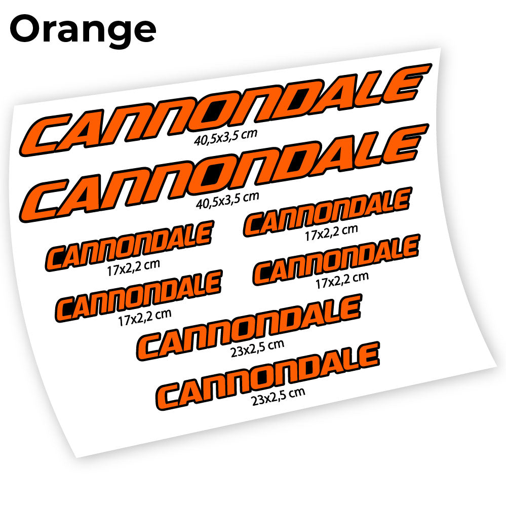 Decal Cannondale, Frame Sticker vinyl