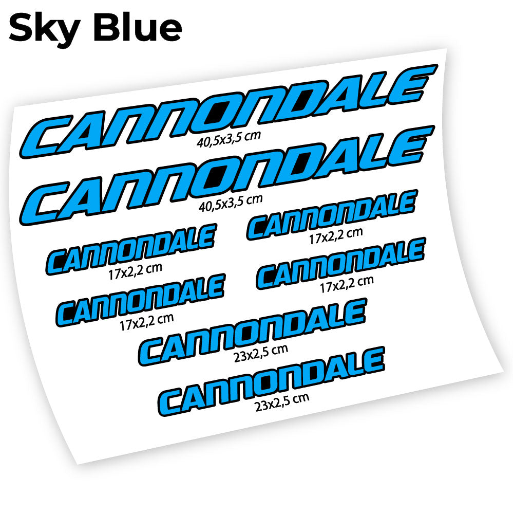 Decal Cannondale, Frame Sticker vinyl