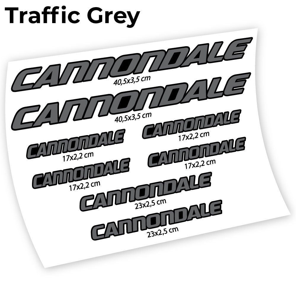 Decal Cannondale, Frame Sticker vinyl