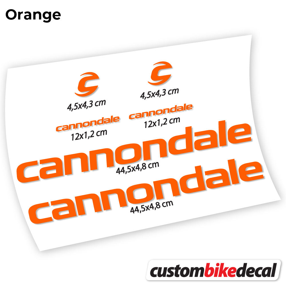 Aufkleber, Cannondale, Fahrradrahmen, Vinyl-Aufkleber