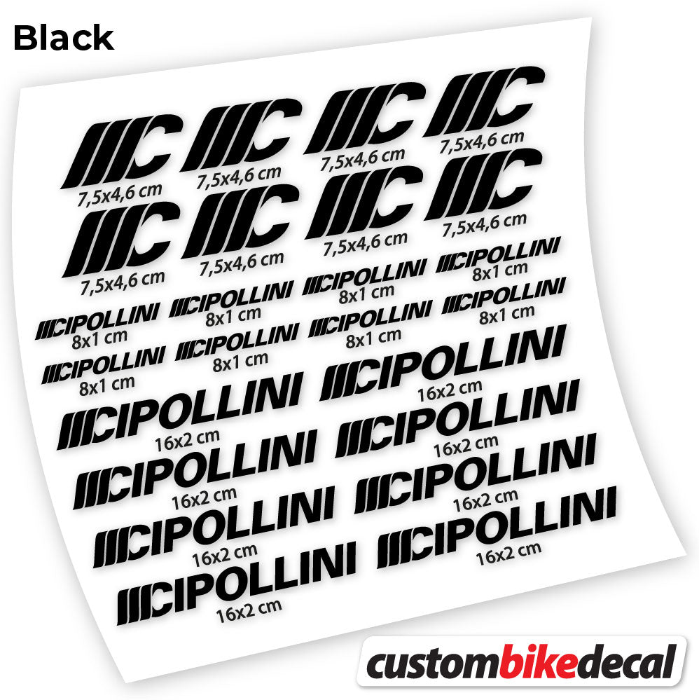 Decal Cipollini, Frame sticker vinyl