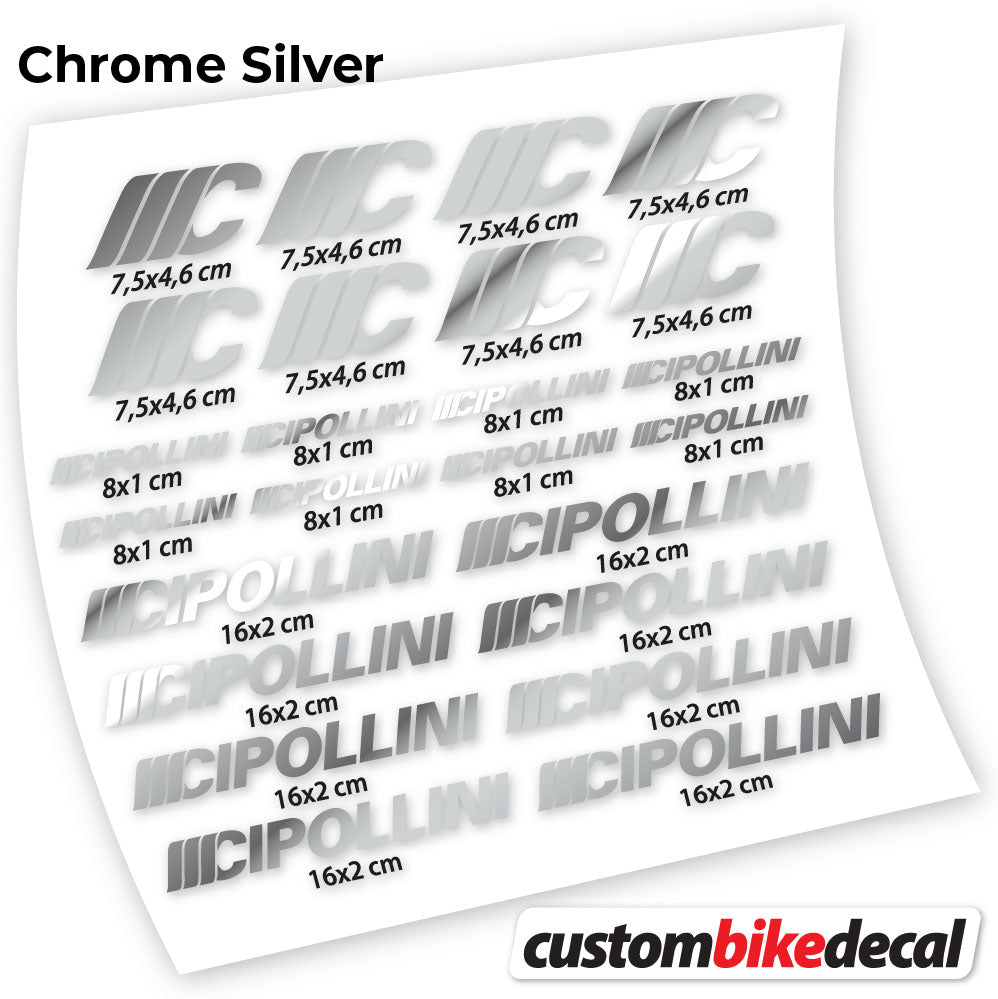 Decal Cipollini, Frame sticker vinyl
