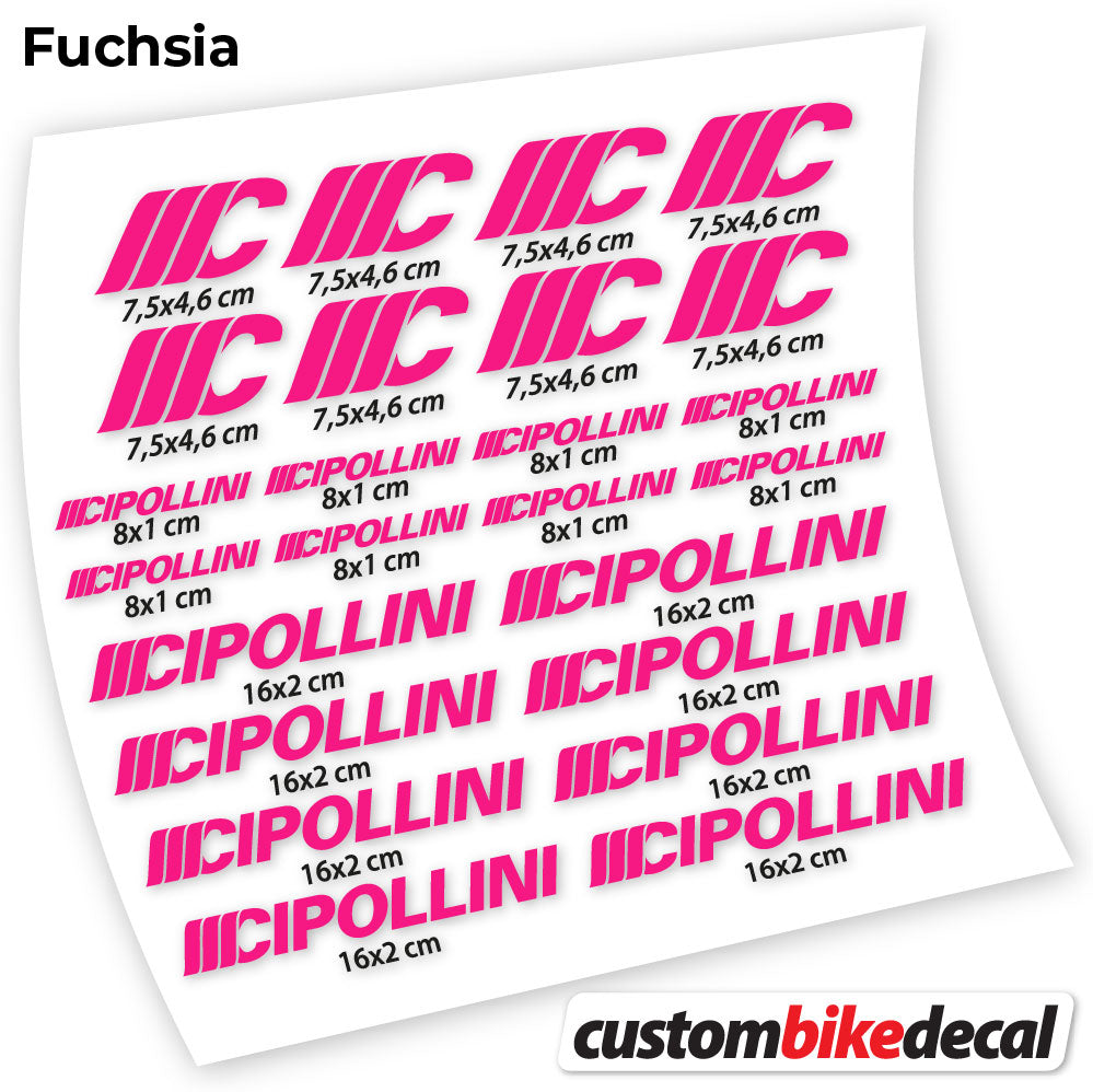Decal Cipollini, Frame sticker vinyl