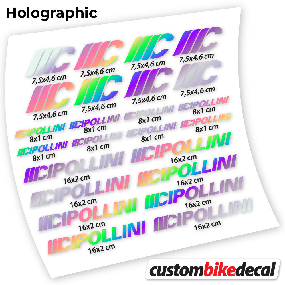 Decal Cipollini, Frame sticker vinyl