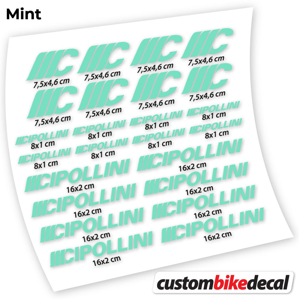 Decal Cipollini, Frame sticker vinyl