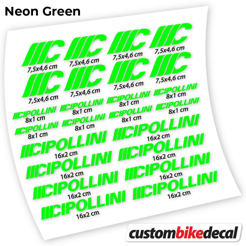 Decal Cipollini, Frame sticker vinyl