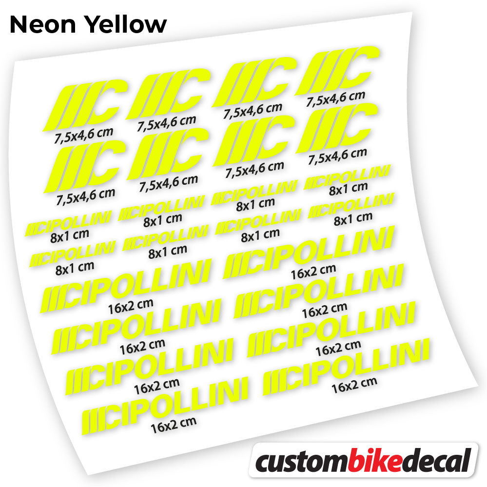Decal Cipollini, Frame sticker vinyl