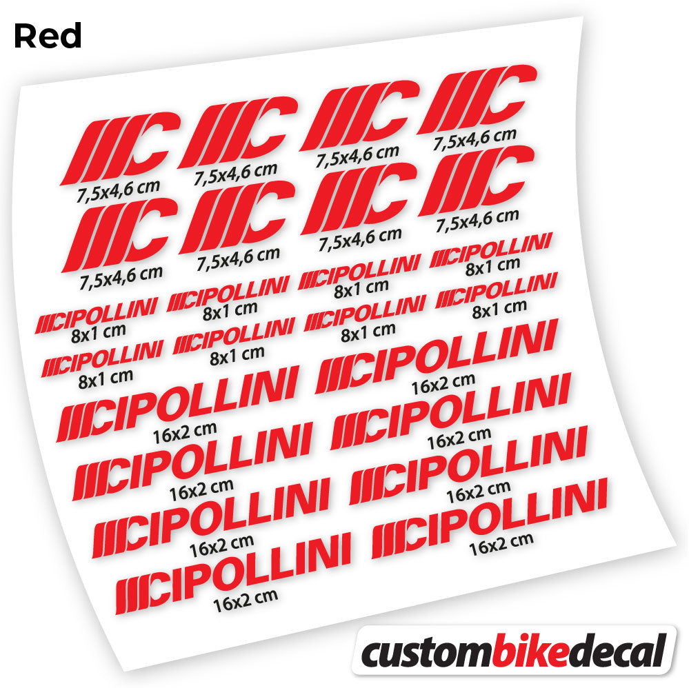 Decal Cipollini, Frame sticker vinyl