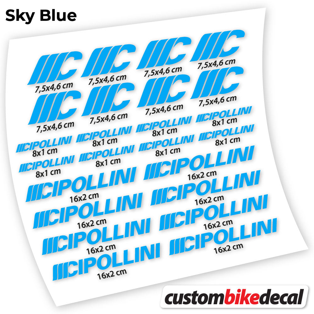 Decal Cipollini, Frame sticker vinyl
