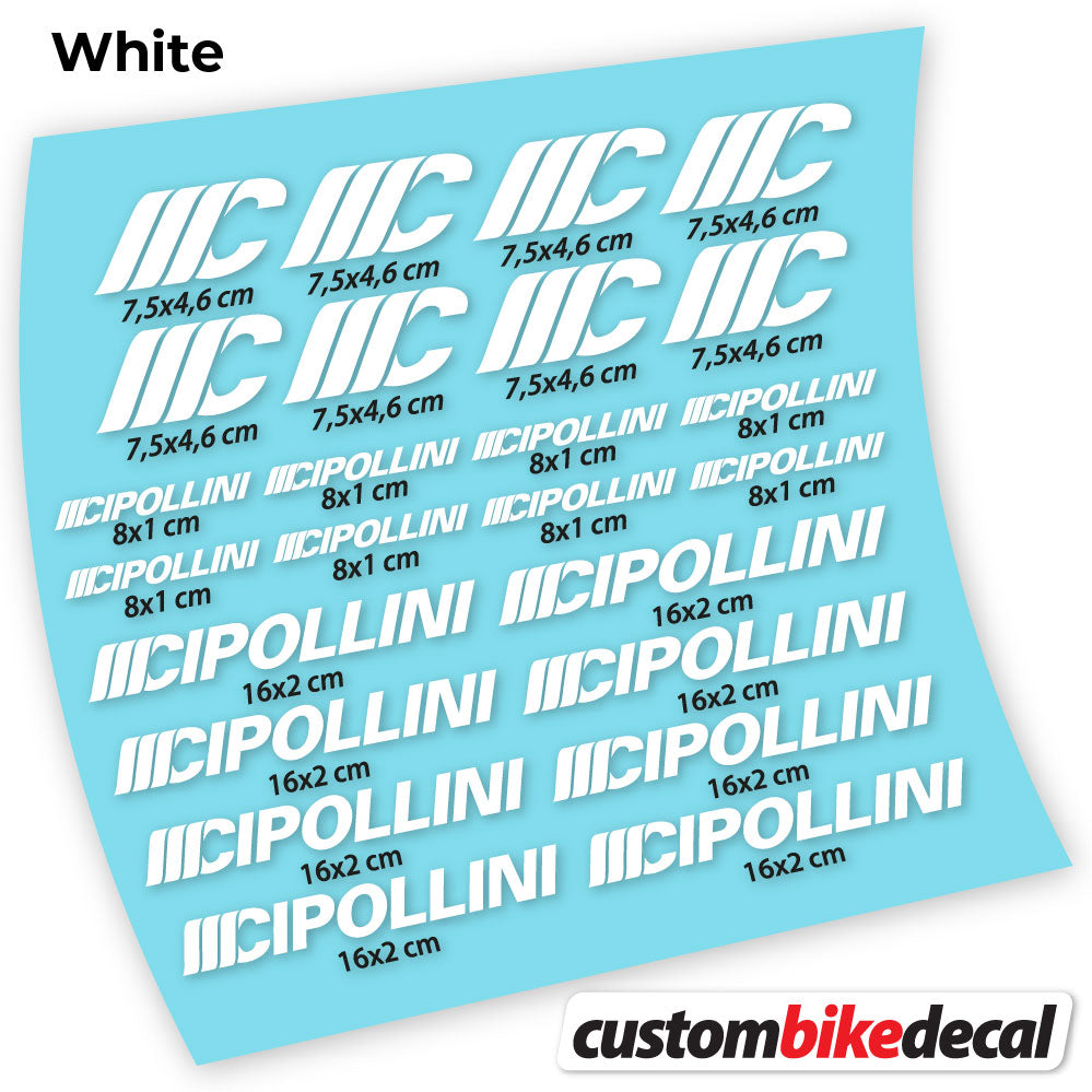 Decal Cipollini, Frame sticker vinyl