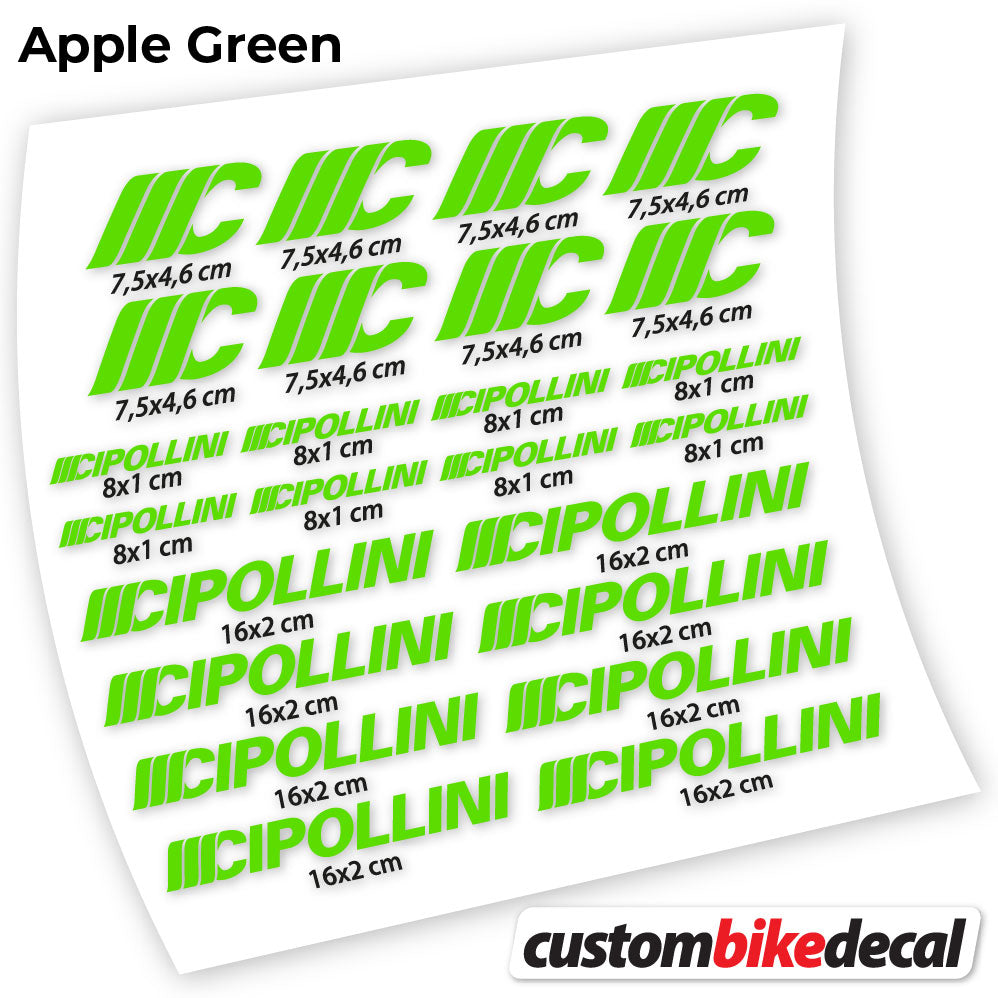 Decal Cipollini, Frame sticker vinyl