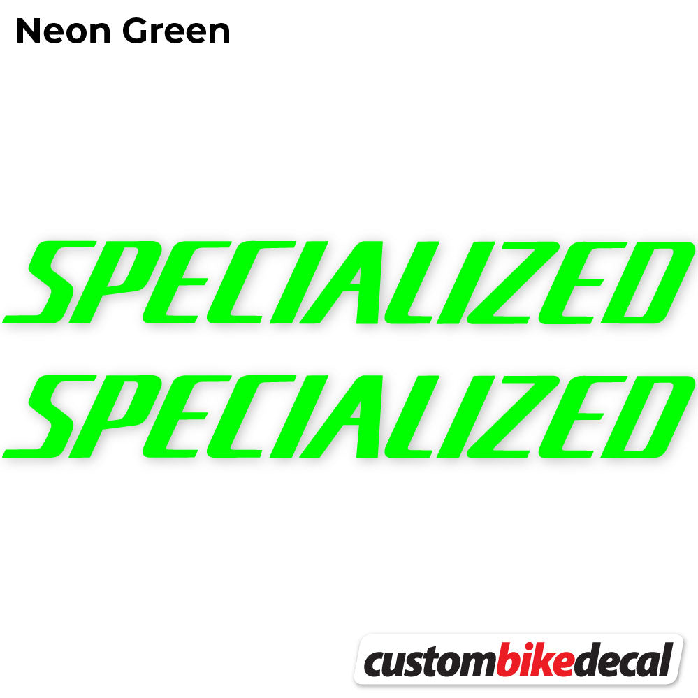 Decal, Specialized, Bike Frame Sticker Vinyl
