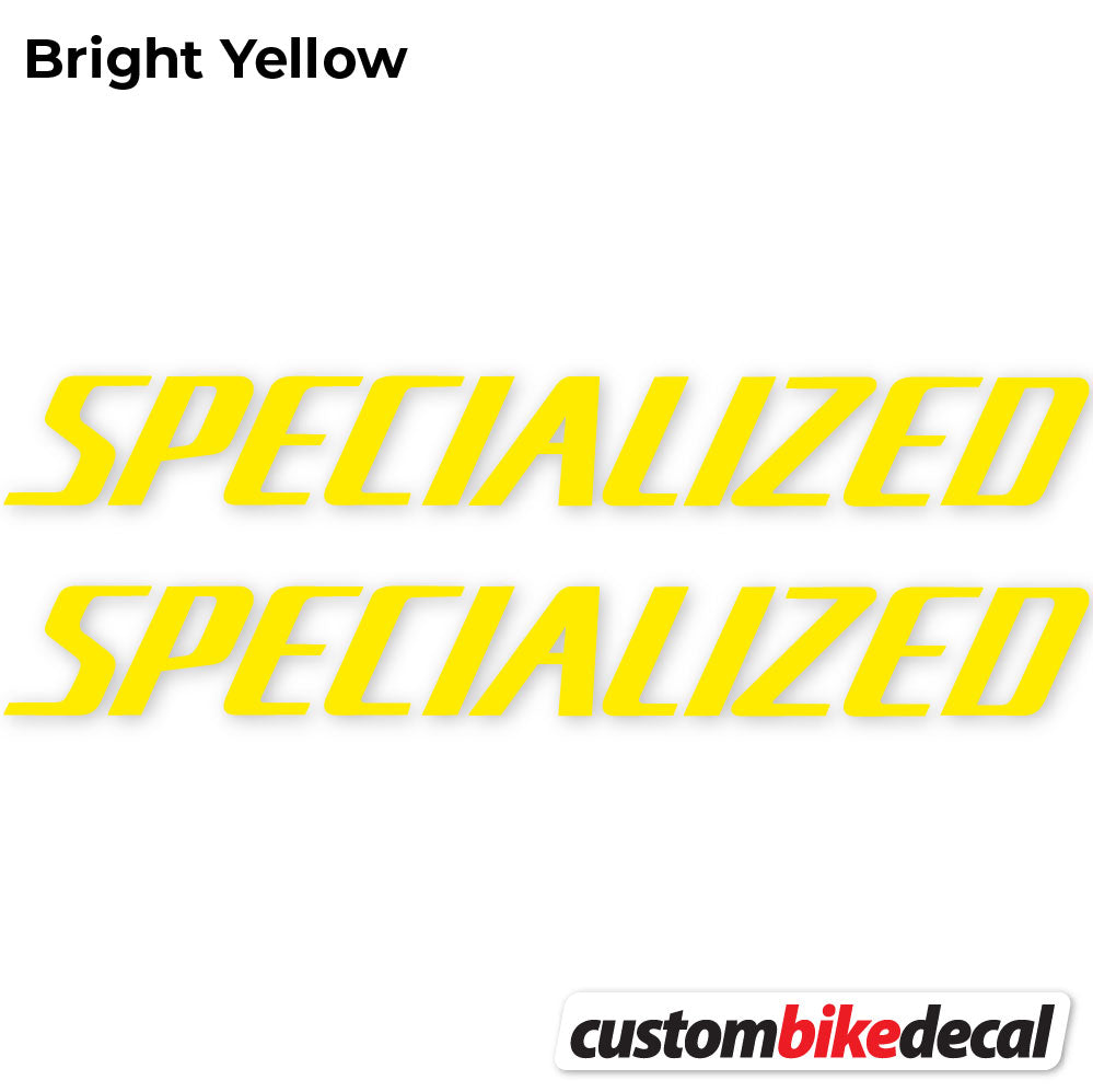 Decal, Specialized, Bike Frame Sticker Vinyl