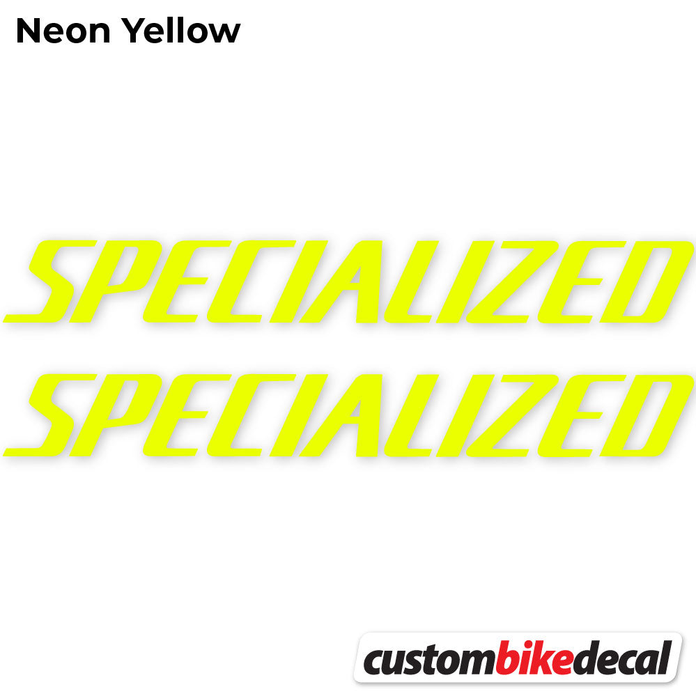 Decal, Specialized, Bike Frame Sticker Vinyl