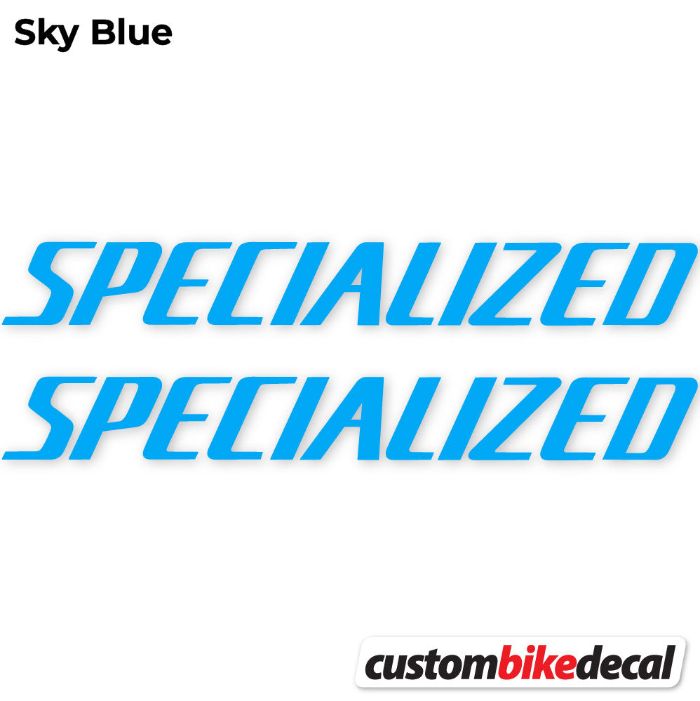 Decal, Specialized, Bike Frame Sticker Vinyl