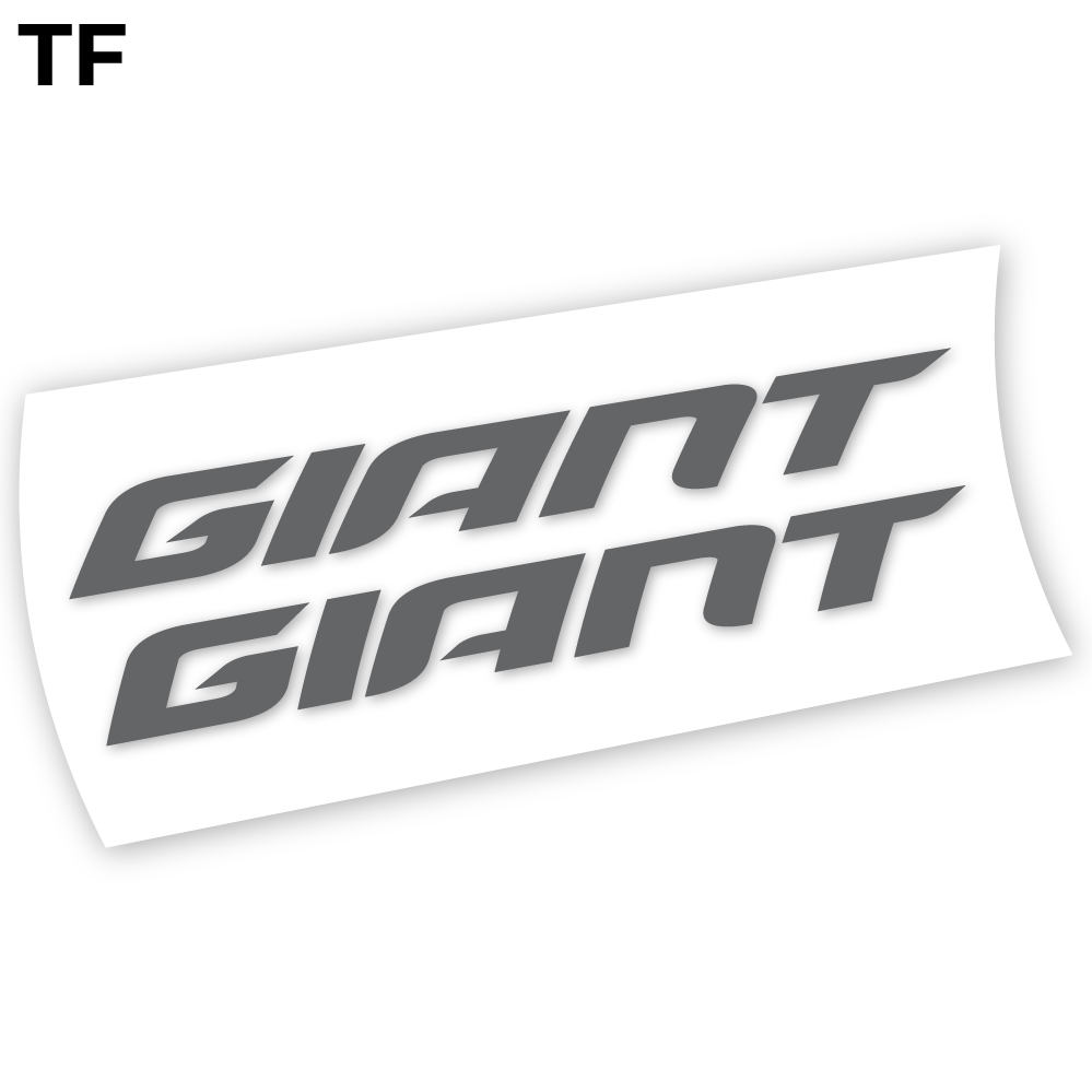 Aufkleber Giant TCR SL, Rahmenaufkleber Vinyl 36x4cm