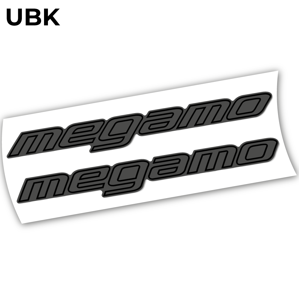 Aufkleber Megamo Trak 08 2021, Rahmenaufkleber Vinyl