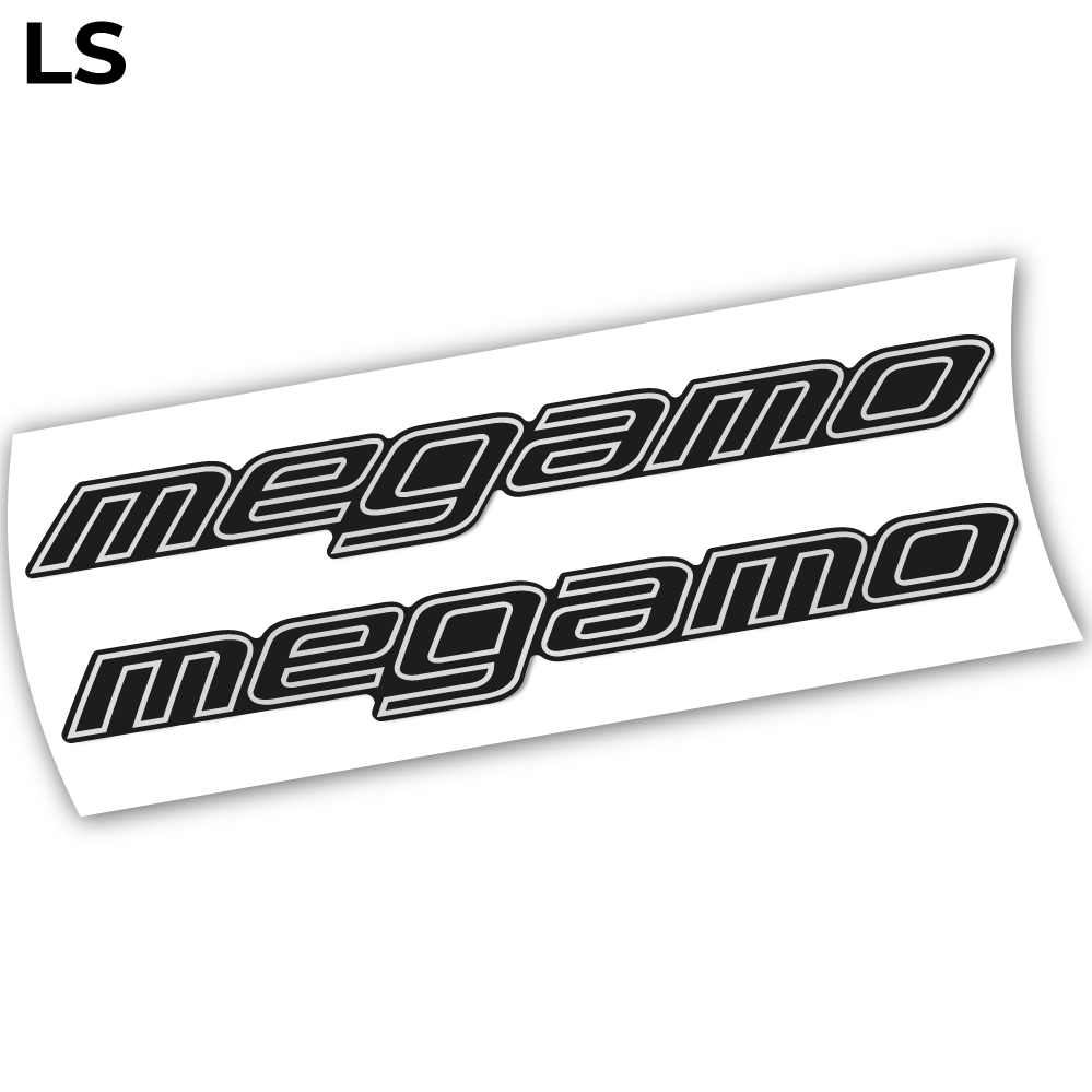 Aufkleber Megamo Trak 08 2021, Rahmenaufkleber Vinyl