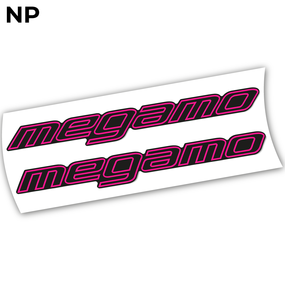 Aufkleber Megamo Trak 08 2021, Rahmenaufkleber Vinyl