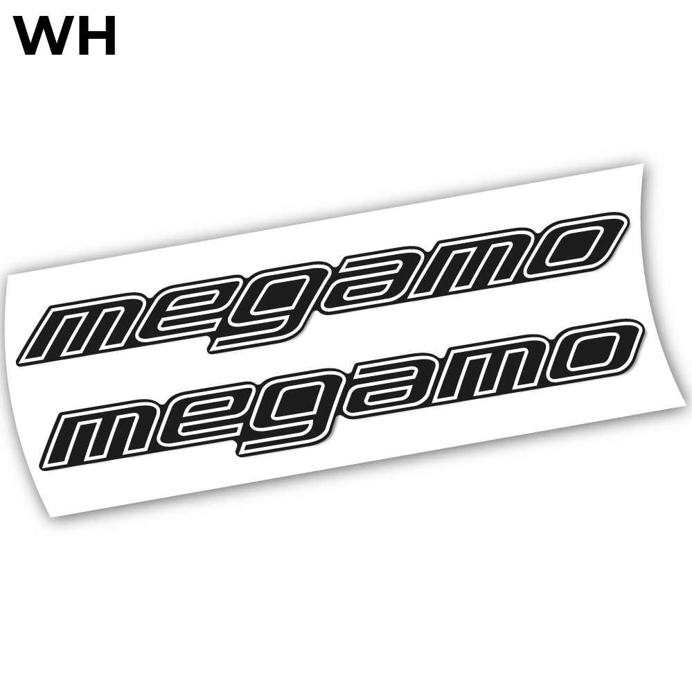 Aufkleber Megamo Trak 08 2021, Rahmenaufkleber Vinyl