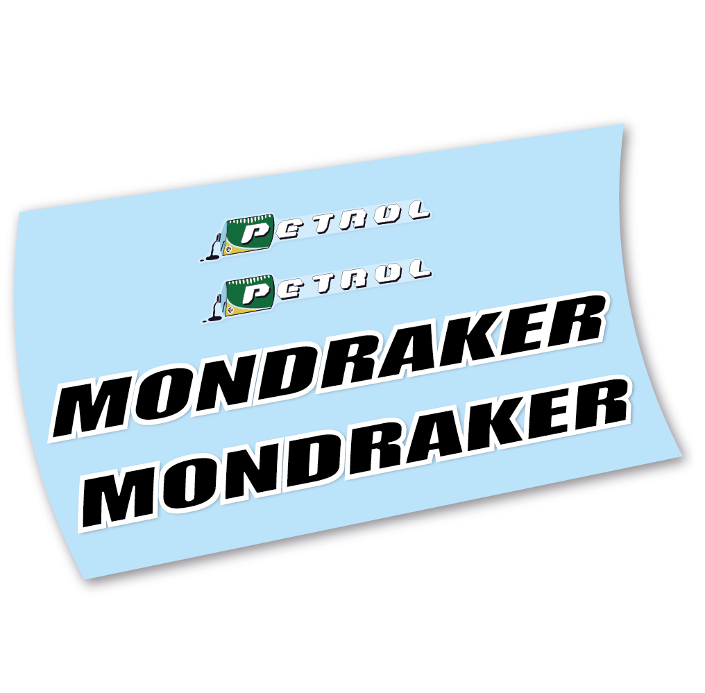 Aufkleber, Mondraker Petrol 2004, Rahmenaufkleber Vinyl