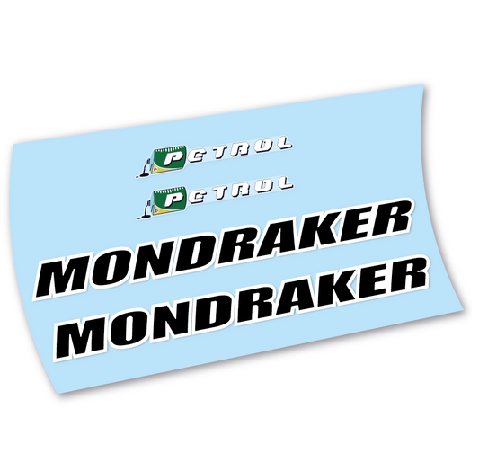 Aufkleber, Mondraker Petrol 2004, Rahmenaufkleber Vinyl