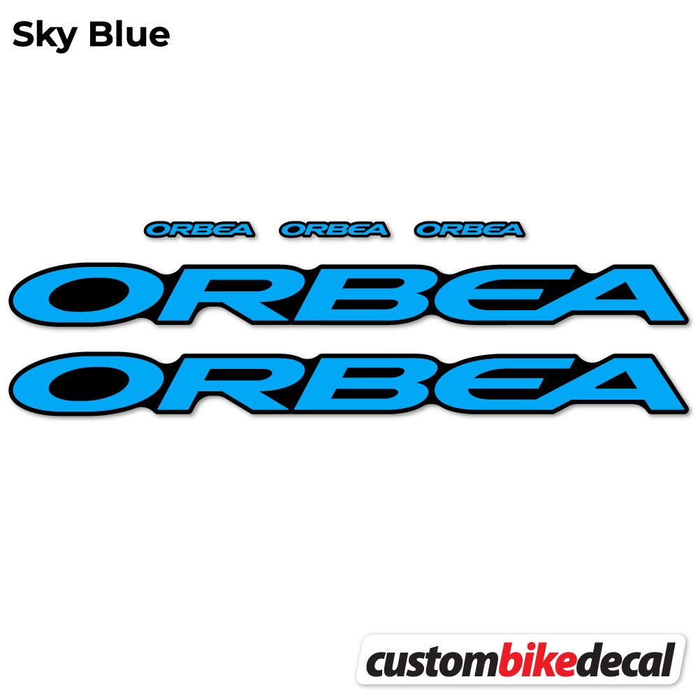 Decal, Orbea Oiz M10 2021, Bike Frame, VEC, Sticker Vinyl