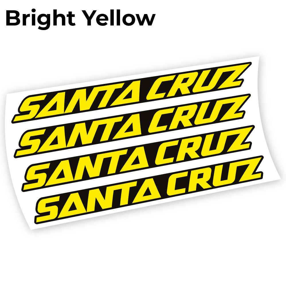 Aufkleber, SantaCruz, Rahmenaufkleber Vinyl